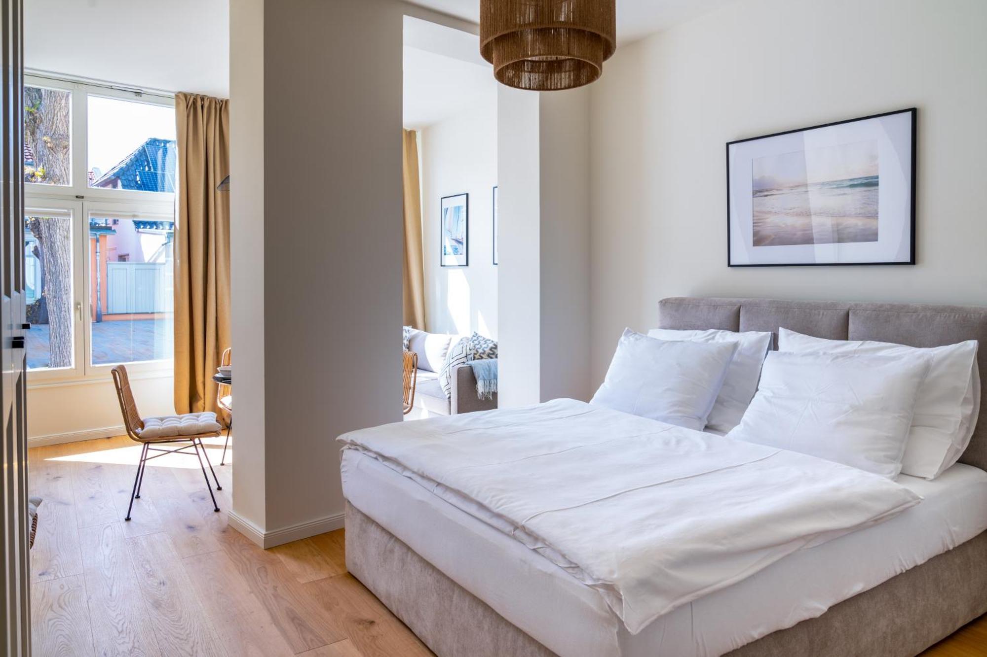 Kapitaenshaus Friedrich Franz - Premium Apartments 200 Meter Vom Strand Und Alten Strom Росток Екстер'єр фото